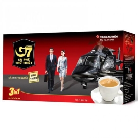 Cà phê g7 hòa tan 3 trong 1 (hộp dẹt 21 gói)