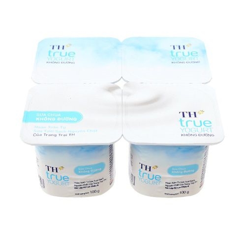 Sữa chua th true milk có đường 100g - vi