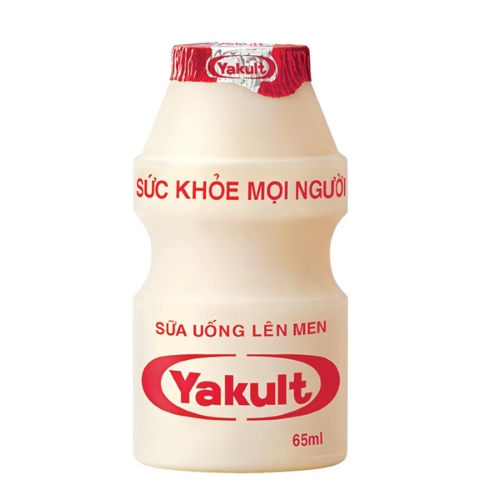 Sữa uống lên men yakult chai 65ml