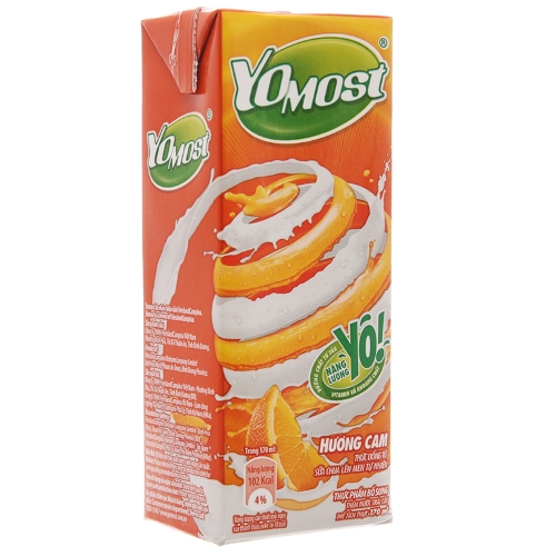 Sữa YoMost cam hộp 170ml