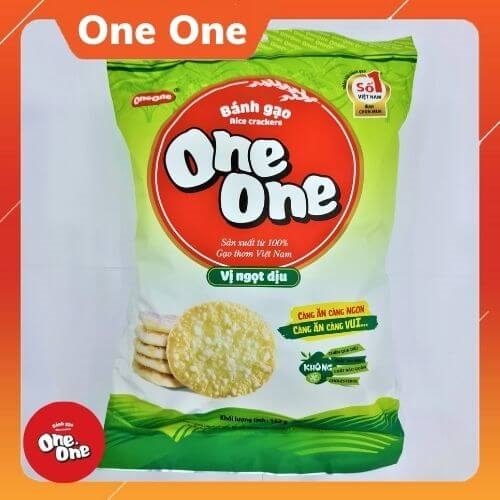 Bánh gạo one one vị ngọt dịu 150g