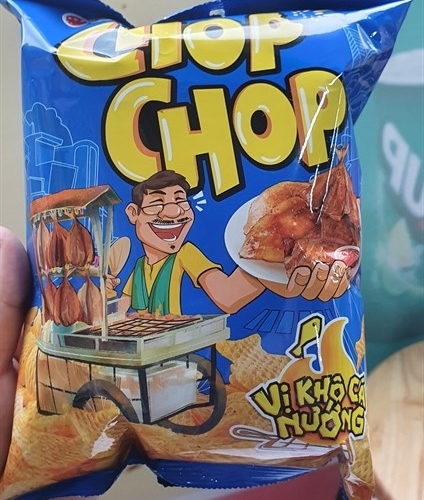 Bim bim chop chop vị khô cá nướng