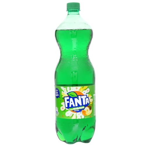 Nước ngọt có ga Fanta soda kem ( xanh)