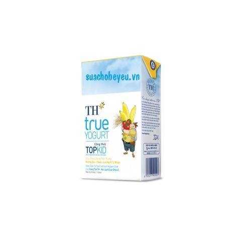 Hộp th true milk topkid 110ml dâu chuối