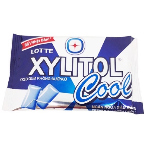 Kẹo cao su xylitol cool không đường vỉ 11.6g