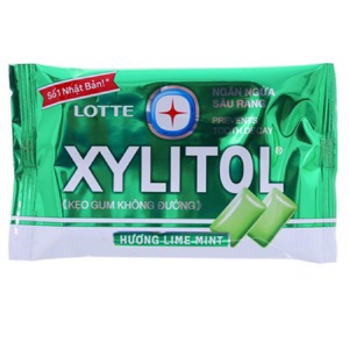 Kẹo gum xylitol lime mint 11.6g