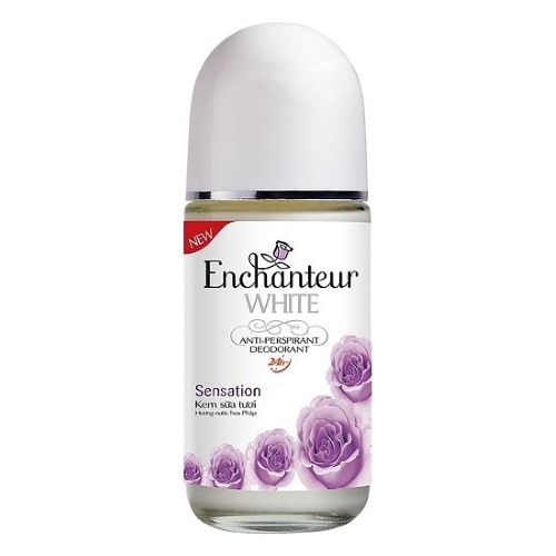 Lăn khử mùi enchanteur white sensation 50ml