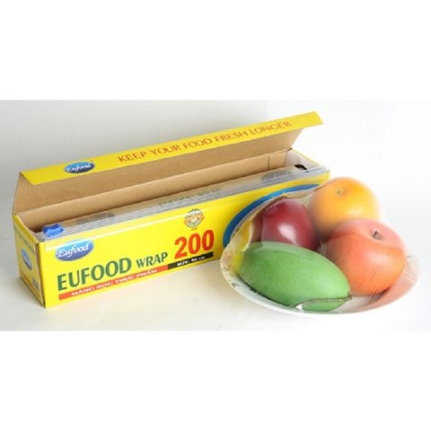 Màng bọc thực phẩm eufood warp 200 (30cm*100m)